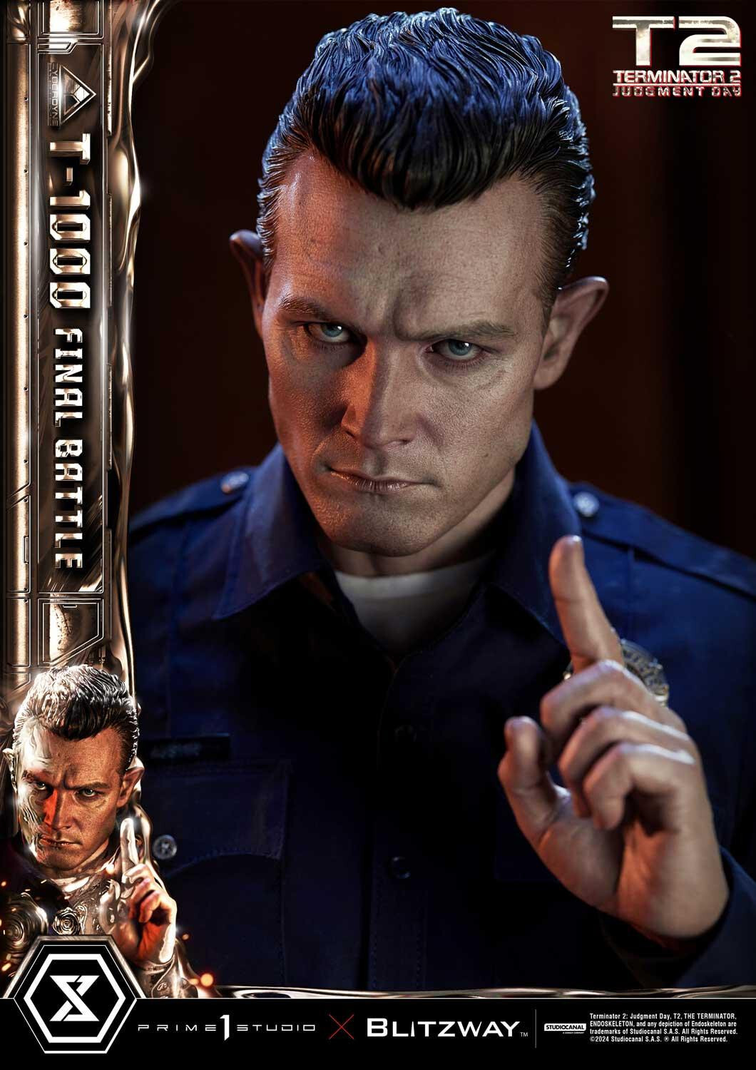 Terminator 2: Judgment Day - T-1000 - Museum Masterline Series (MMT2-03DXS) - 1/3 - DX Bonus Version, Final Battle (Blitzway, Prime 1 Studio) photo 46