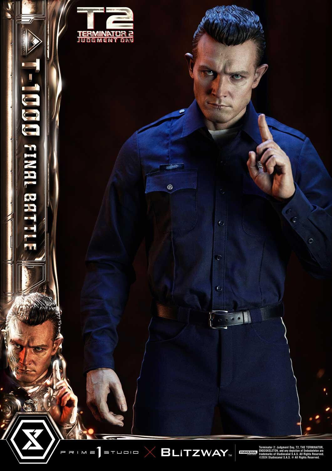 Terminator 2: Judgment Day - T-1000 - Museum Masterline Series (MMT2-03DXS) - 1/3 - DX Bonus Version, Final Battle (Blitzway, Prime 1 Studio) photo 54