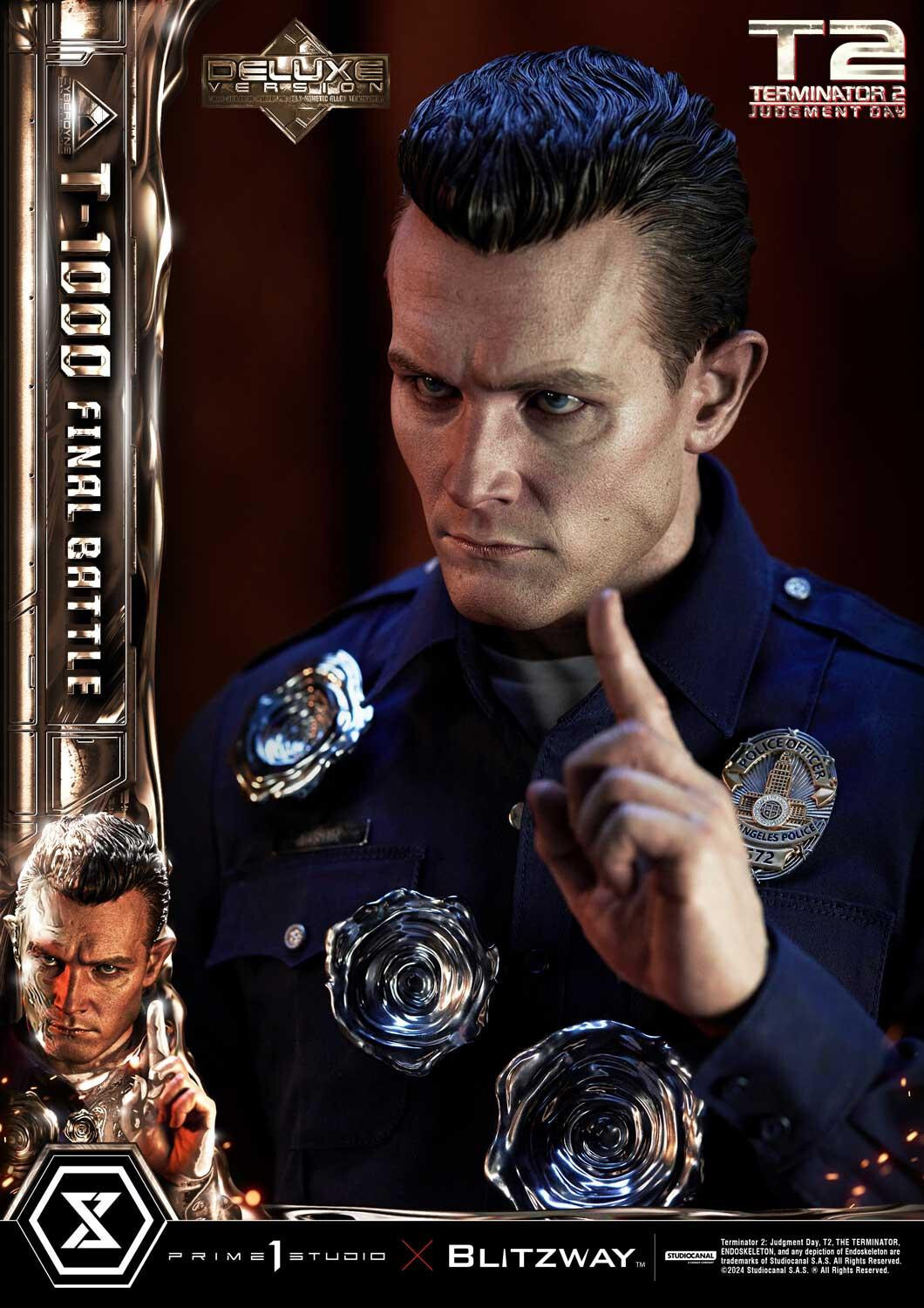 Terminator 2: Judgment Day - T-1000 - Museum Masterline Series (MMT2-03DXS) - 1/3 - DX Bonus Version, Final Battle (Blitzway, Prime 1 Studio) photo 59