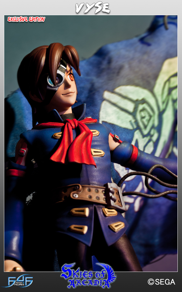 Eternal Arcadia - Vyse - SEGA All-Stars (3) - 1/6 - Exclusive (First 4 Figures)