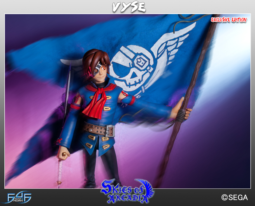 Eternal Arcadia - Vyse - SEGA All-Stars (3) - 1/6 - Exclusive (First 4 Figures) photo 4