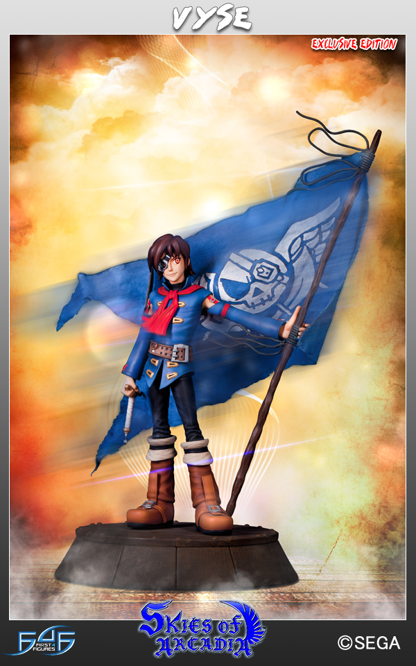 Eternal Arcadia - Vyse - SEGA All-Stars (3) - 1/6 - Exclusive (First 4 Figures) photo 7