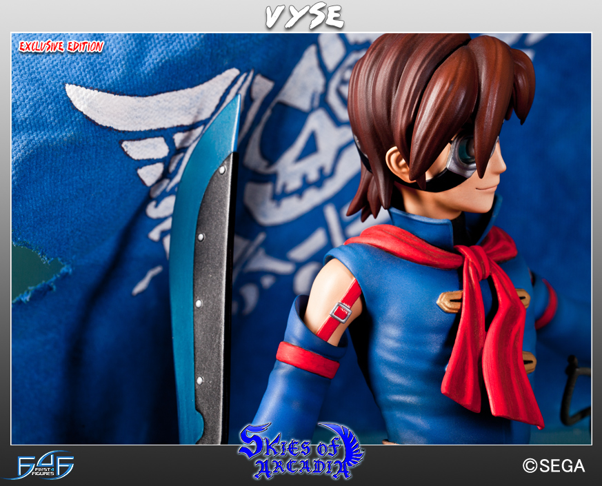 Eternal Arcadia - Vyse - SEGA All-Stars (3) - 1/6 - Exclusive (First 4 Figures) photo 8