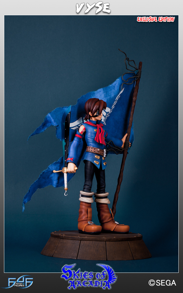 Eternal Arcadia - Vyse - SEGA All-Stars (3) - 1/6 - Exclusive (First 4 Figures) photo 10