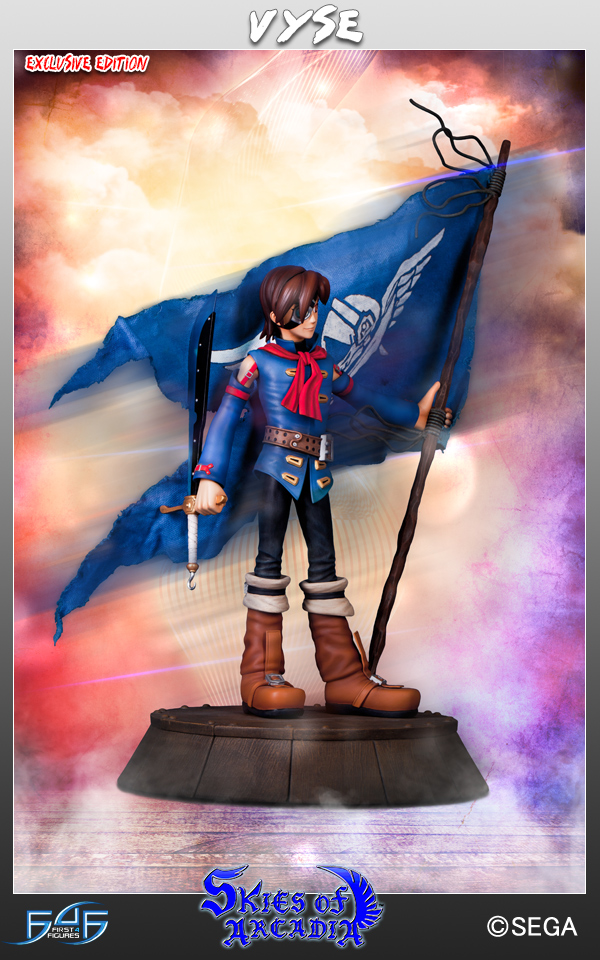 Eternal Arcadia - Vyse - SEGA All-Stars (3) - 1/6 - Exclusive (First 4 Figures) photo 11