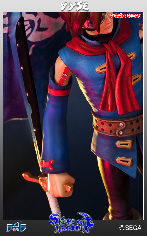 Eternal Arcadia - Vyse - SEGA All-Stars (3) - 1/6 - Exclusive (First 4 Figures) photo 12