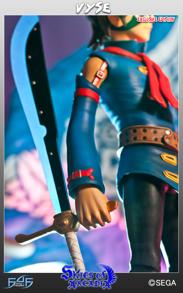 Eternal Arcadia - Vyse - SEGA All-Stars (3) - 1/6 - Exclusive (First 4 Figures) photo 14