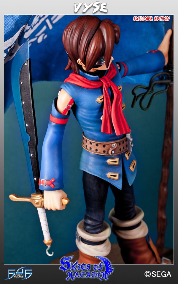 Eternal Arcadia - Vyse - SEGA All-Stars (3) - 1/6 - Exclusive (First 4 Figures) photo 15