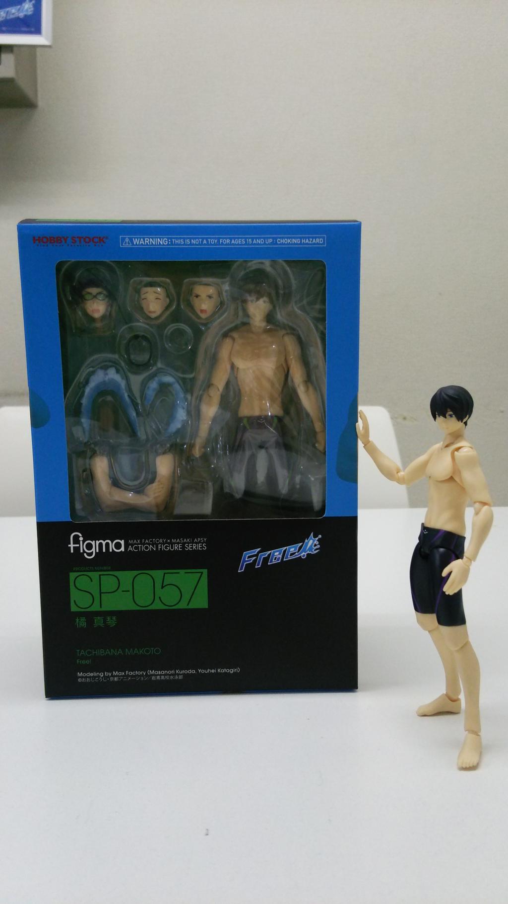Free! - Tachibana Makoto - Figma (#SP-057) (Hobby Stock, Max Factory)