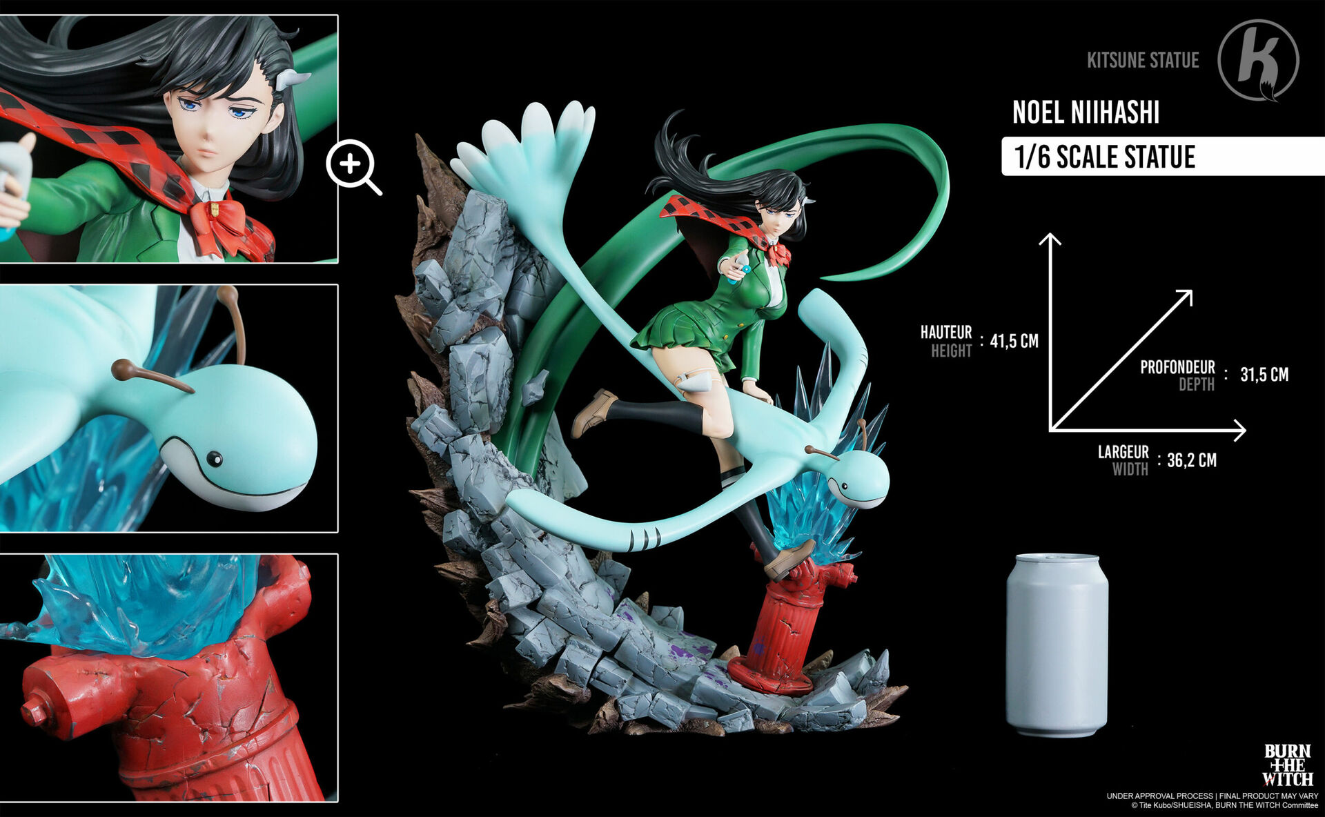 Burn the Witch - Niihashi Noel - Wordsworth - 1/6 (Kitsune Statue) photo 12