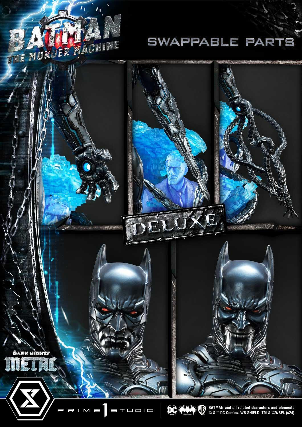 Dark Nights: Metal - Murder Machine - Museum Masterline Series (MMDCMT-14DX) - 1/3 - DX Version (Prime 1 Studio) photo 62