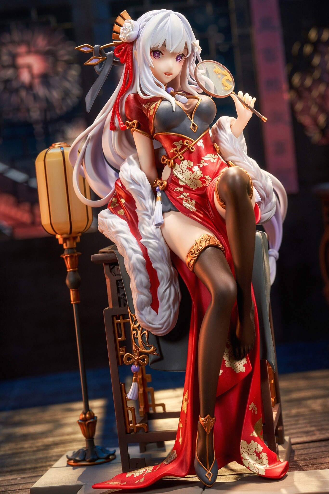 Re:Zero kara Hajimeru Isekai Seikatsu - Emilia - KDcolle - 1/7 - Graceful Beauty 2024 New Year ver. (AniMester, Kadokawa) photo 4