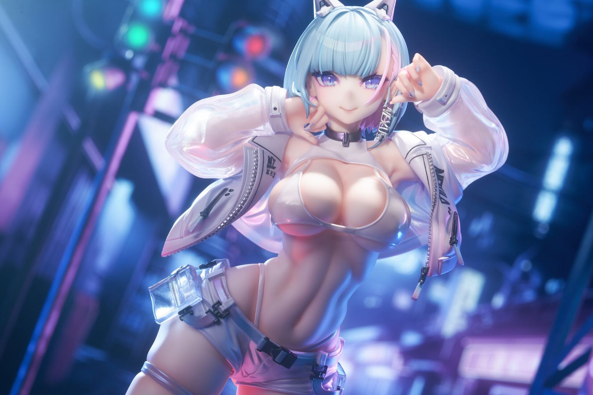 Original - Kin Mirai Nekomata Miu - 1/6 (Bibi Buttons) photo 7