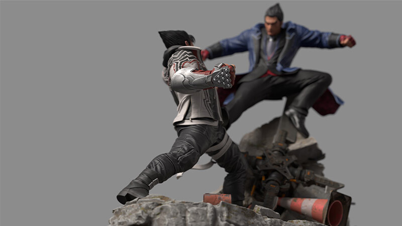 Tekken 8 - Kazama Jin - Mishima Kazuya - Fist Meets Fate Figurine (Bandai Namco Entertainment Inc.) photo 7