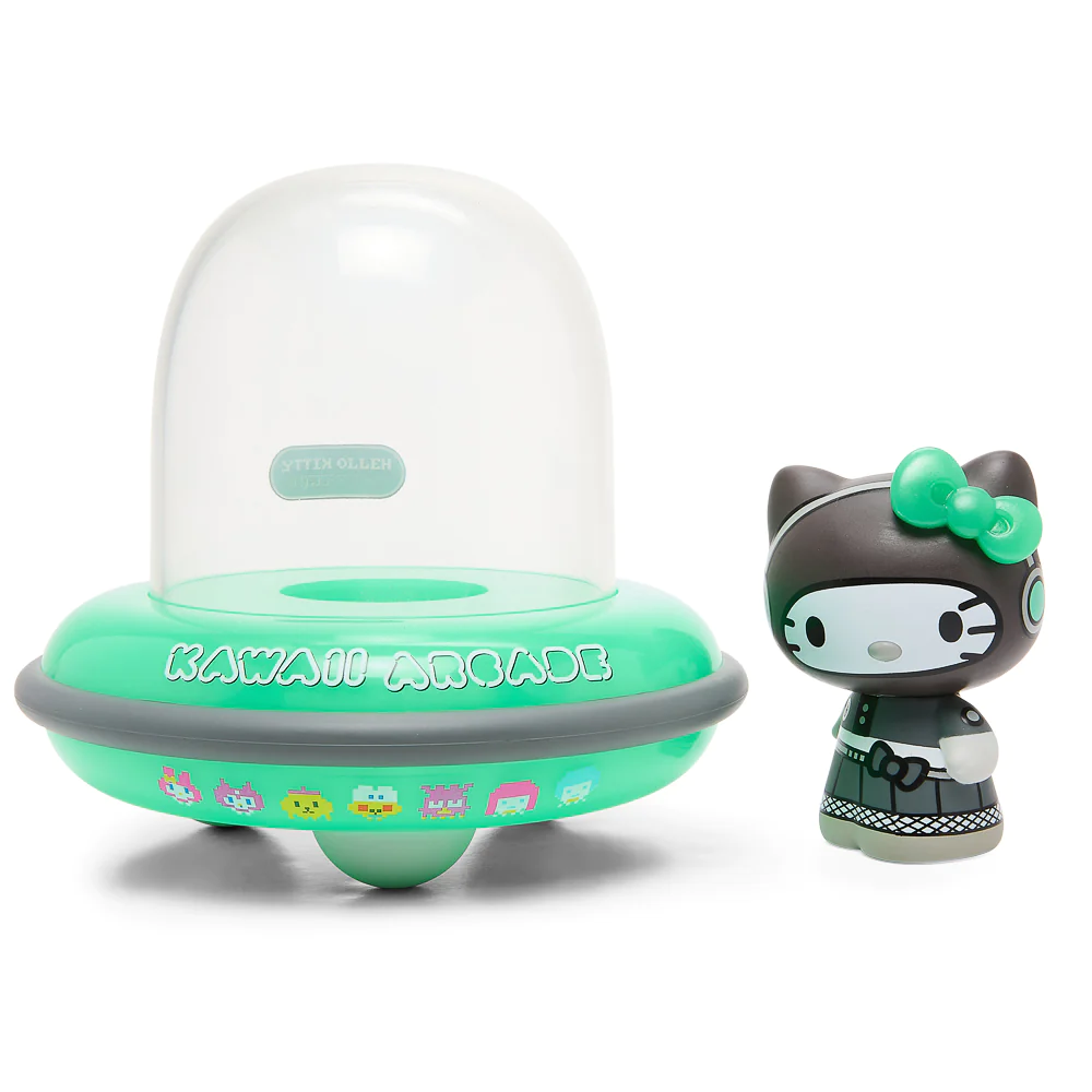 Sanrio Characters - Badtz-Maru - Hasunoue Keroppi - Hello Kitty - Kiki - Kuromi - Lala - My Melody - Pompompurin - kidrobot x Sanrio - UFO, Arcade Gamer, Glow-in-the-Dark (Kidrobot) photo 8