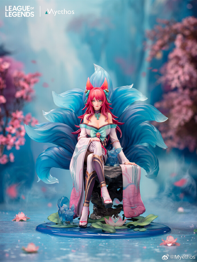 League of Legends - Ahri - 1/7 - Spirit Blossom (Myethos) photo 5