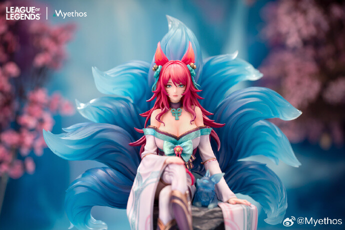 League of Legends - Ahri - 1/7 - Spirit Blossom (Myethos) photo 6