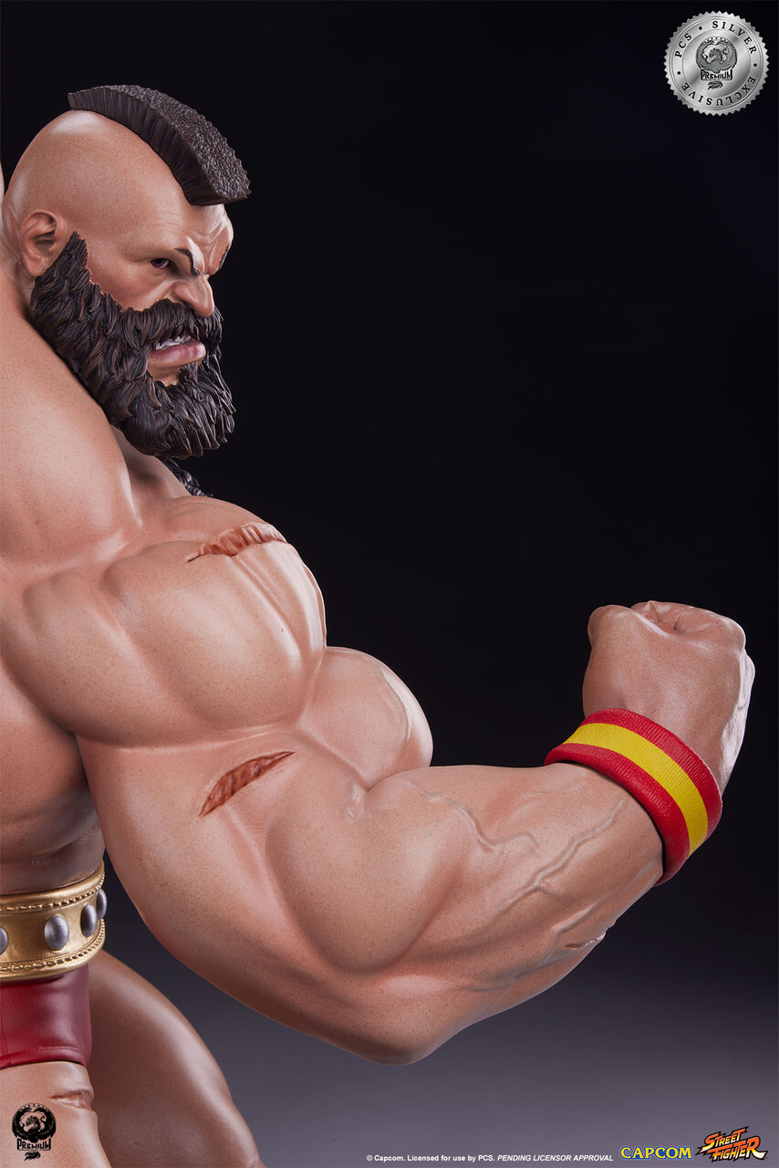 Street Fighter 6 - Zangief - 1/4 - Silver Ex (Premium Collectibles Studio) photo 5