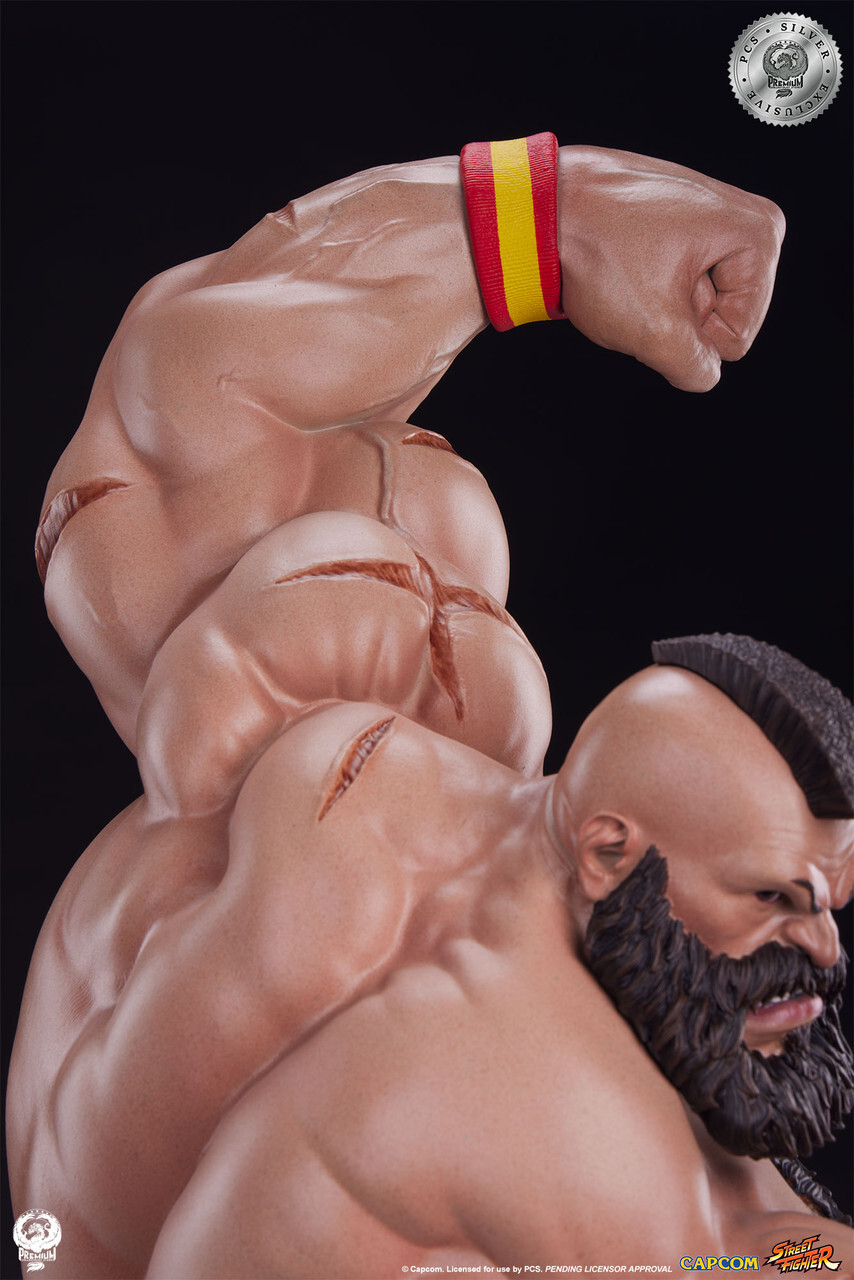 Street Fighter 6 - Zangief - 1/4 - Silver Ex (Premium Collectibles Studio) photo 6