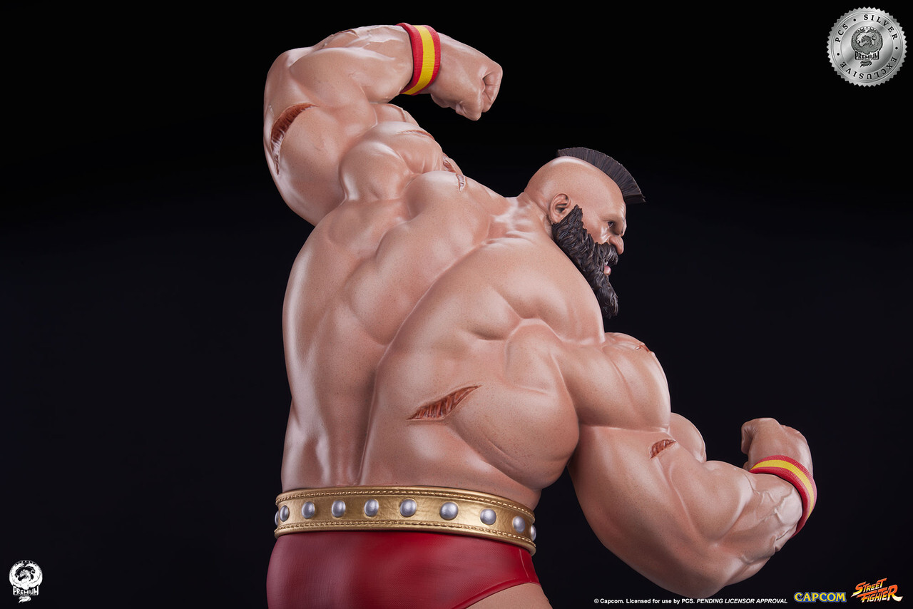 Street Fighter 6 - Zangief - 1/4 - Silver Ex (Premium Collectibles Studio) photo 7