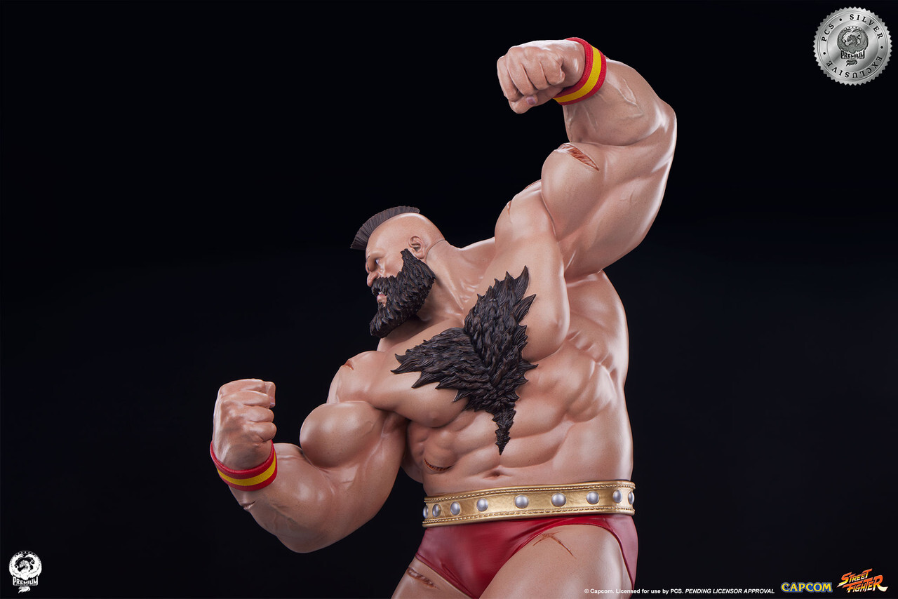 Street Fighter 6 - Zangief - 1/4 - Silver Ex (Premium Collectibles Studio) photo 10