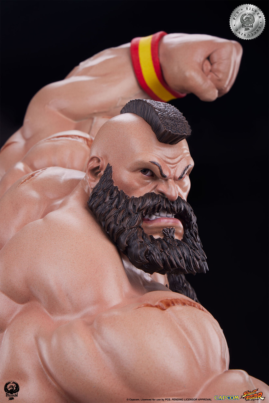 Street Fighter 6 - Zangief - 1/4 - Silver Ex (Premium Collectibles Studio) photo 11