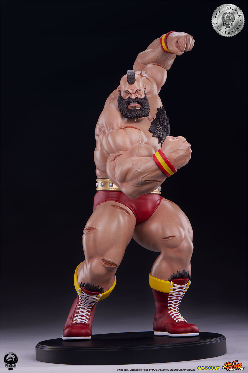 Street Fighter 6 - Zangief - 1/4 - Silver Ex (Premium Collectibles Studio) photo 12