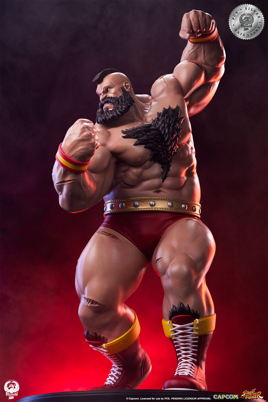 Street Fighter 6 - Zangief - 1/4 - Silver Ex (Premium Collectibles Studio) photo 22