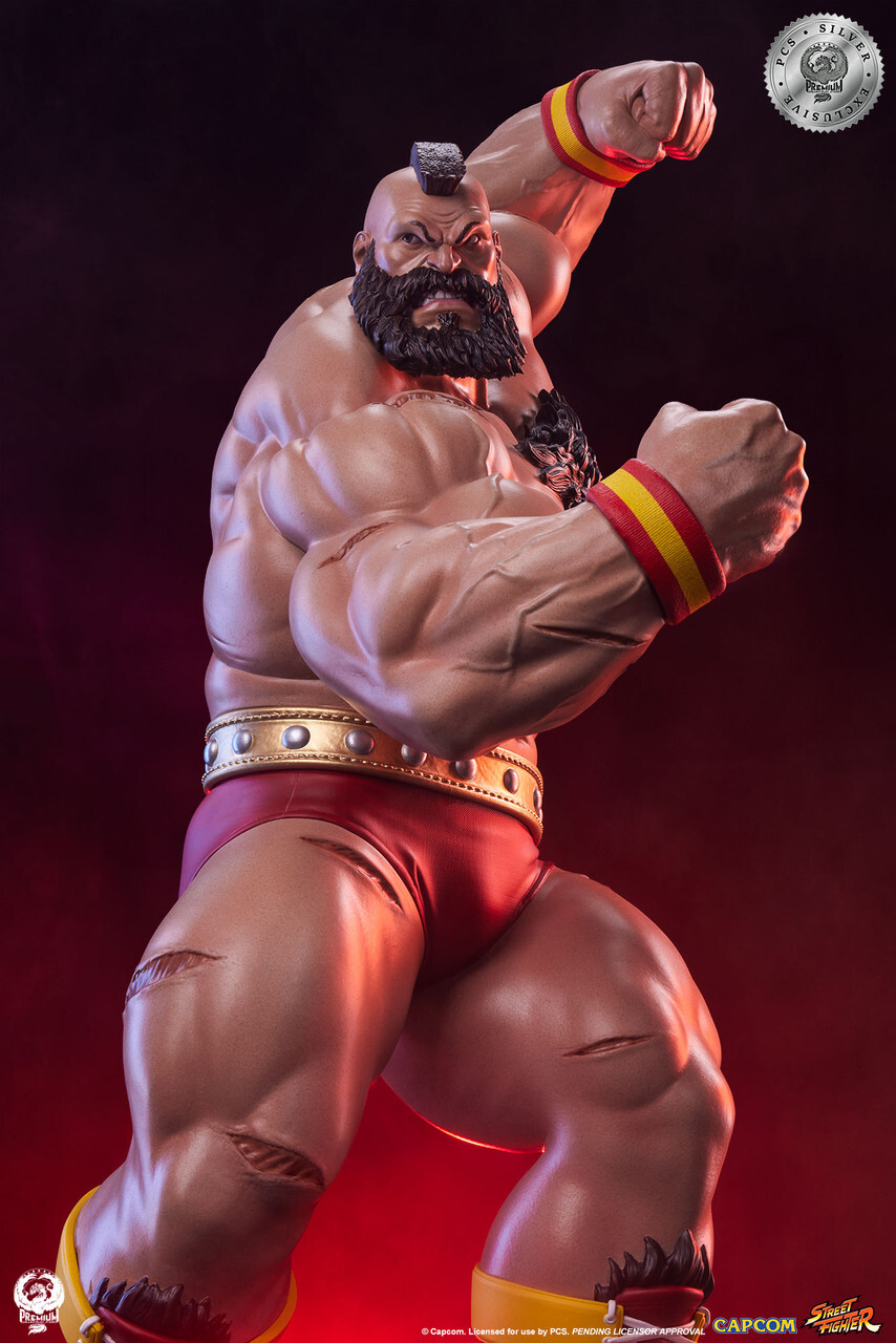 Street Fighter 6 - Zangief - 1/4 - Silver Ex (Premium Collectibles Studio) photo 23