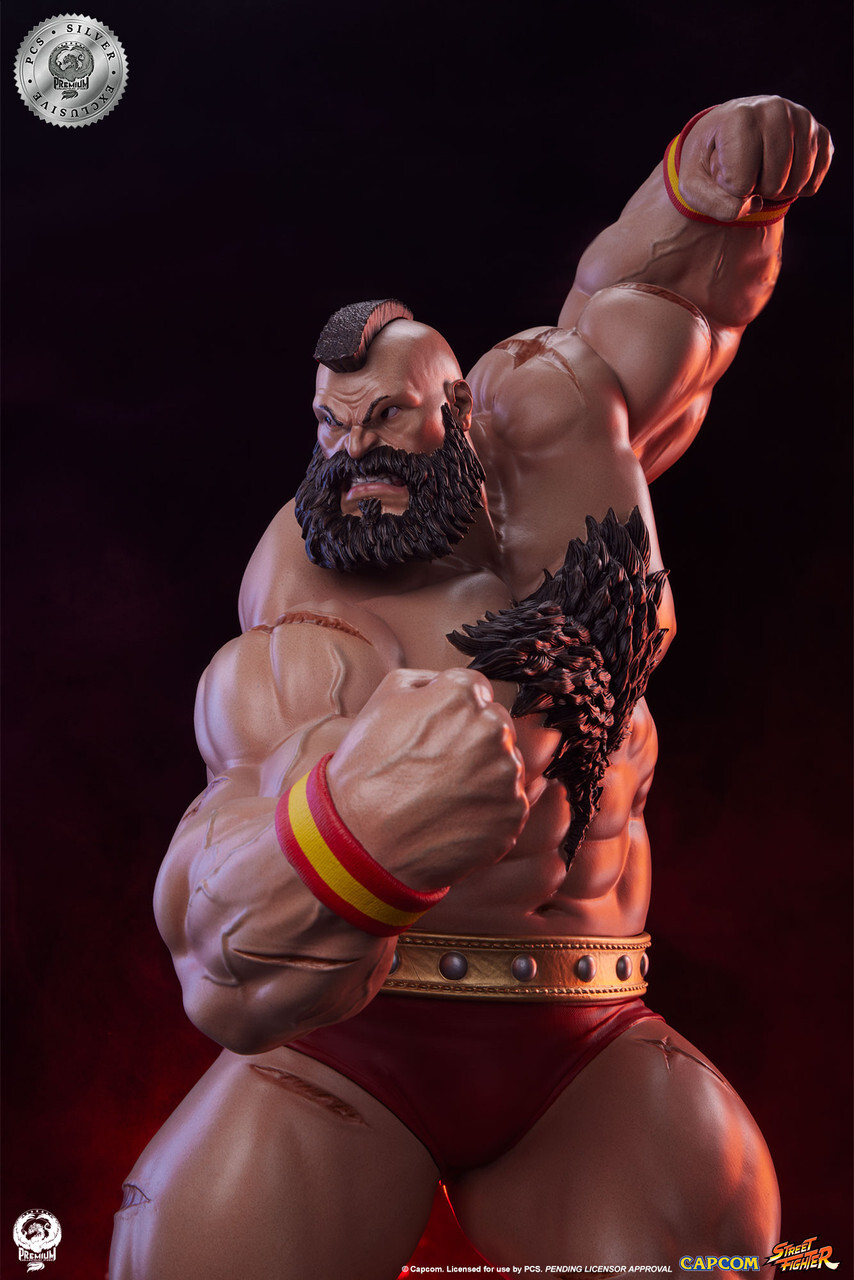 Street Fighter 6 - Zangief - 1/4 - Silver Ex (Premium Collectibles Studio) photo 26