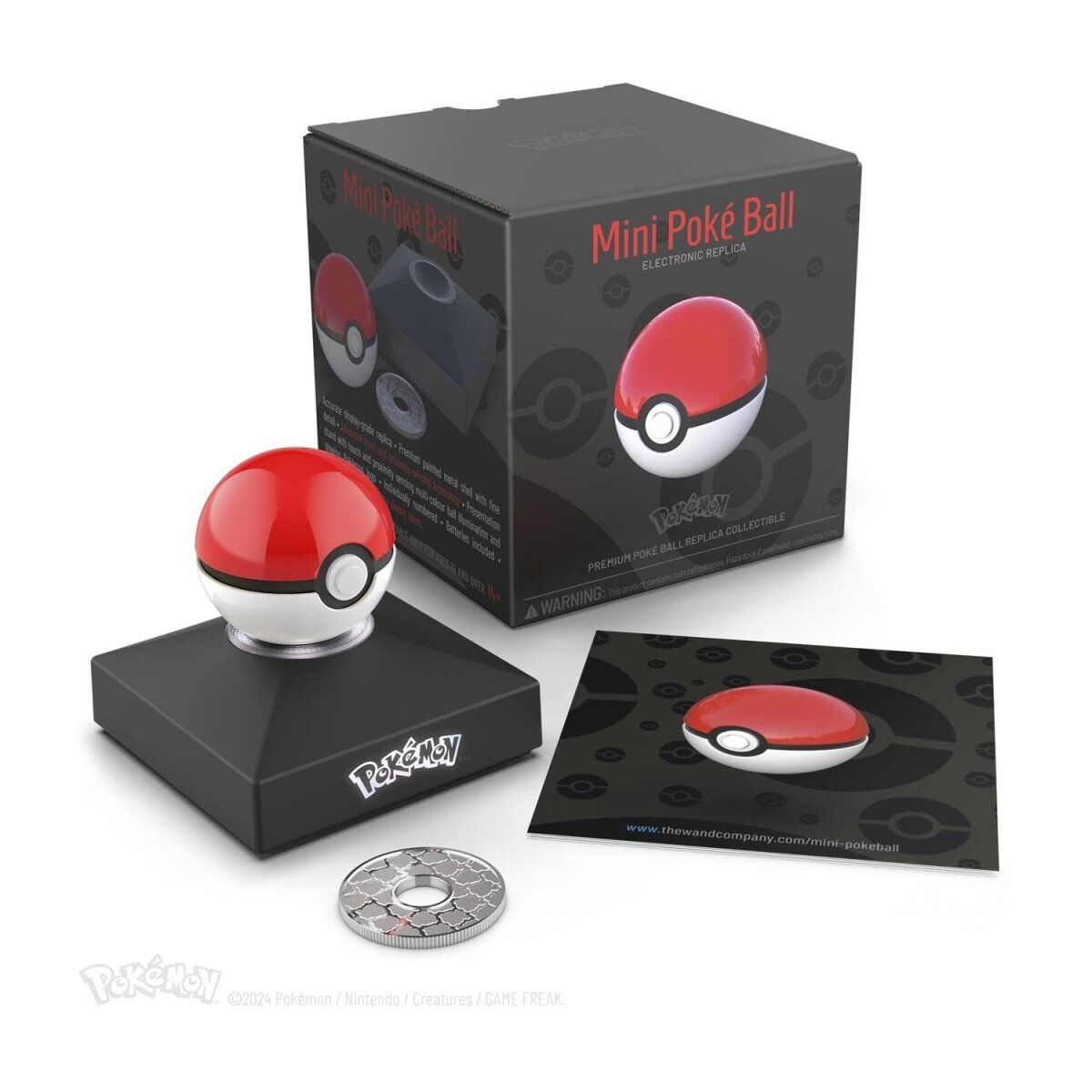 Pocket Monsters - Light-Up Figure - Replica - Monster Ball - Mini (The Wand Company) photo 6