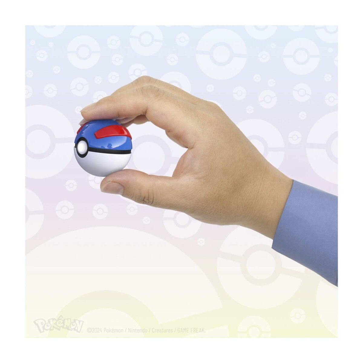 Pocket Monsters - Light-Up Figure - Replica - Mini Super Ball (The Wand Company) photo 3