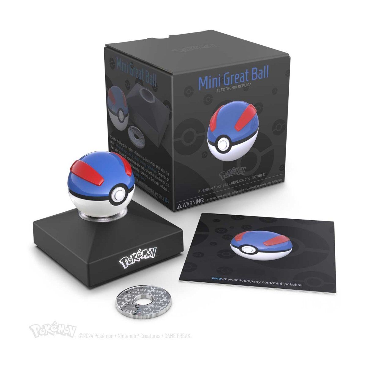 Pocket Monsters - Light-Up Figure - Replica - Mini Super Ball (The Wand Company) photo 10