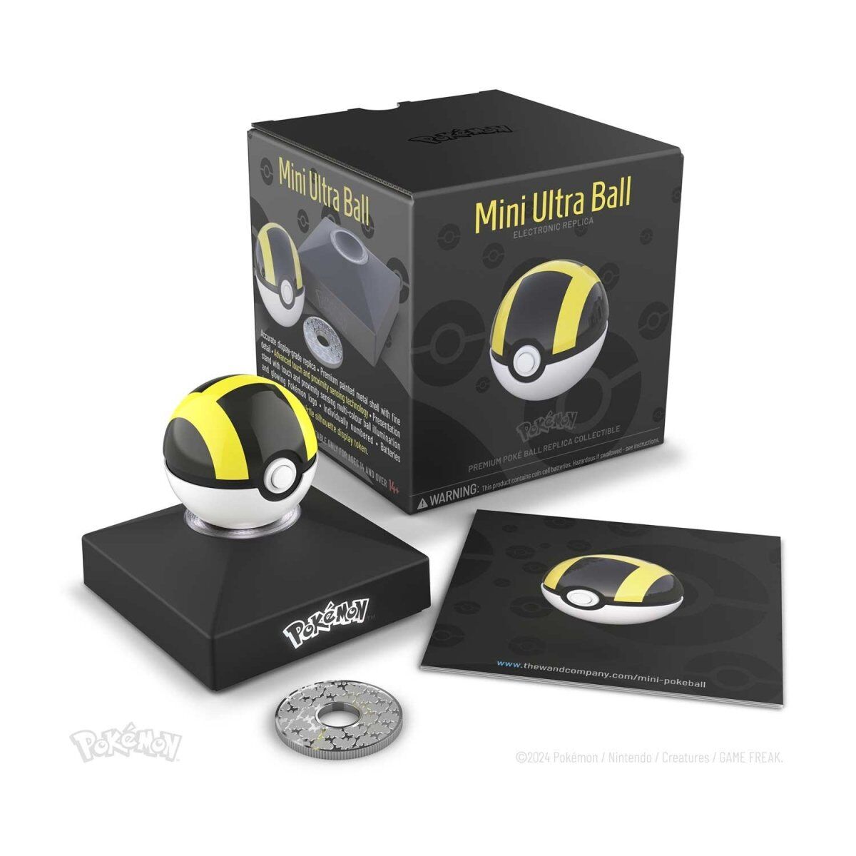 Pocket Monsters - Light-Up Figure - Replica - Mini Hyper Ball (The Wand Company) photo 7