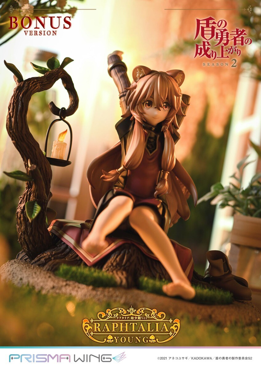 Tate no Yuusha no Nariagari Season 2 - Raphtalia - Prisma Wing  (PWTTYS-02PS) - 1/7 - Young Ver., Bonus Version (Prime 1 Studio) photo 25