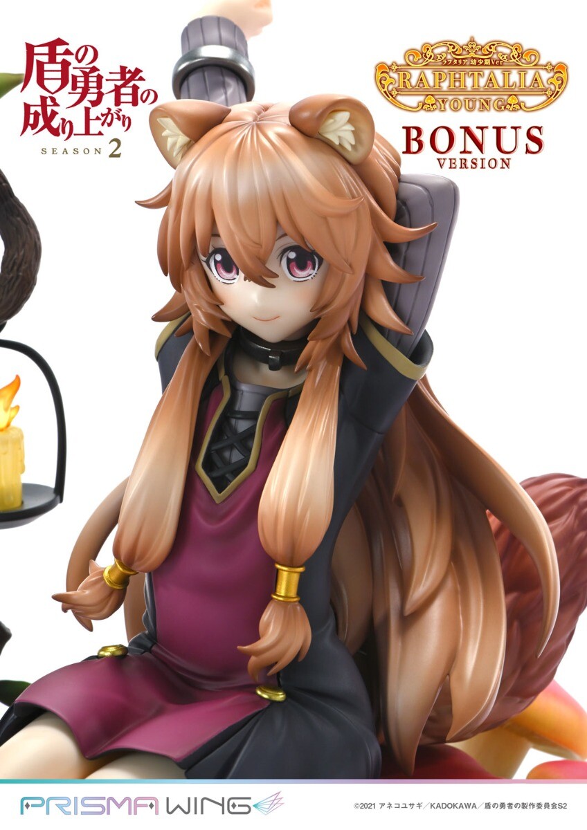 Tate no Yuusha no Nariagari Season 2 - Raphtalia - Prisma Wing  (PWTTYS-02PS) - 1/7 - Young Ver., Bonus Version (Prime 1 Studio) photo 26