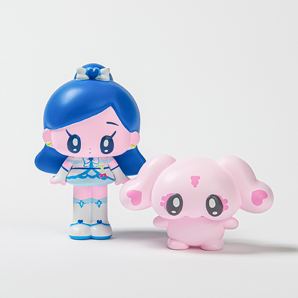 Futari wa Precure Max Heart - Mipple - Sofubi Figure (Chuukuu Koubou, Toei Animation) photo 2