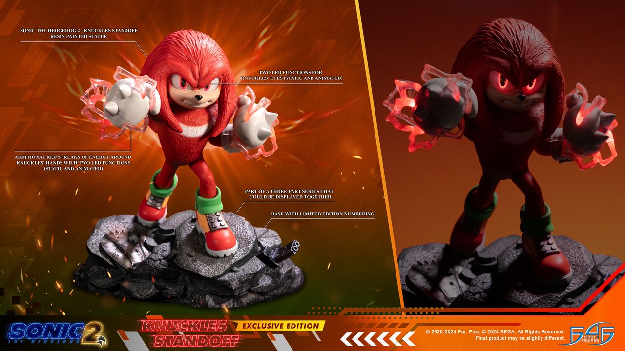 Sonic the Hedgehog 2 - Knuckles the Echidna - Exclusive Edition, Standoff (First 4 Figures) photo 61