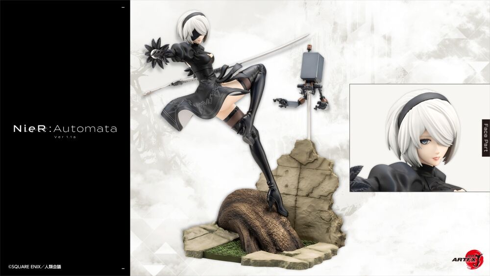 NieR:Automata Ver1.1a - Pod 042 - YoRHa No. 2 Type B - ARTFX J - 1/8 (Kotobukiya) photo 3