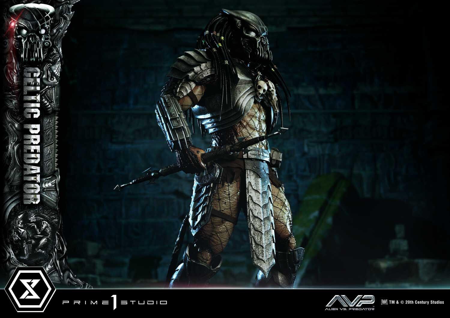 Alien Vs Predator - Celtic Predator - Museum Masterline Series  (MMPR-05) - 1/3 (Prime 1 Studio) photo 9