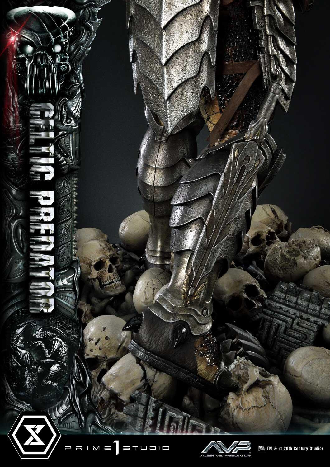 Alien Vs Predator - Celtic Predator - Museum Masterline Series  (MMPR-05) - 1/3 (Prime 1 Studio) photo 15