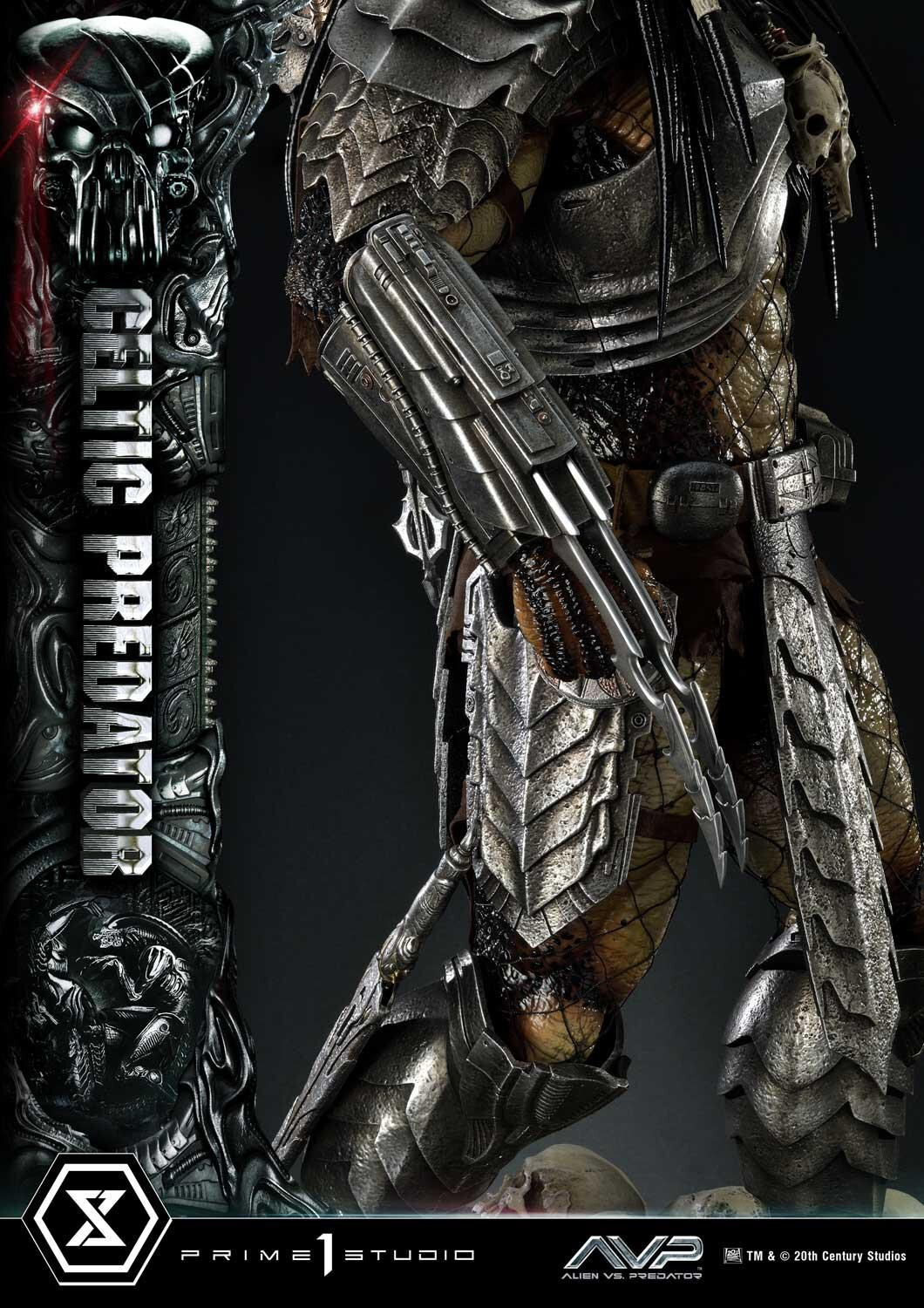 Alien Vs Predator - Celtic Predator - Museum Masterline Series  (MMPR-05) - 1/3 (Prime 1 Studio) photo 19