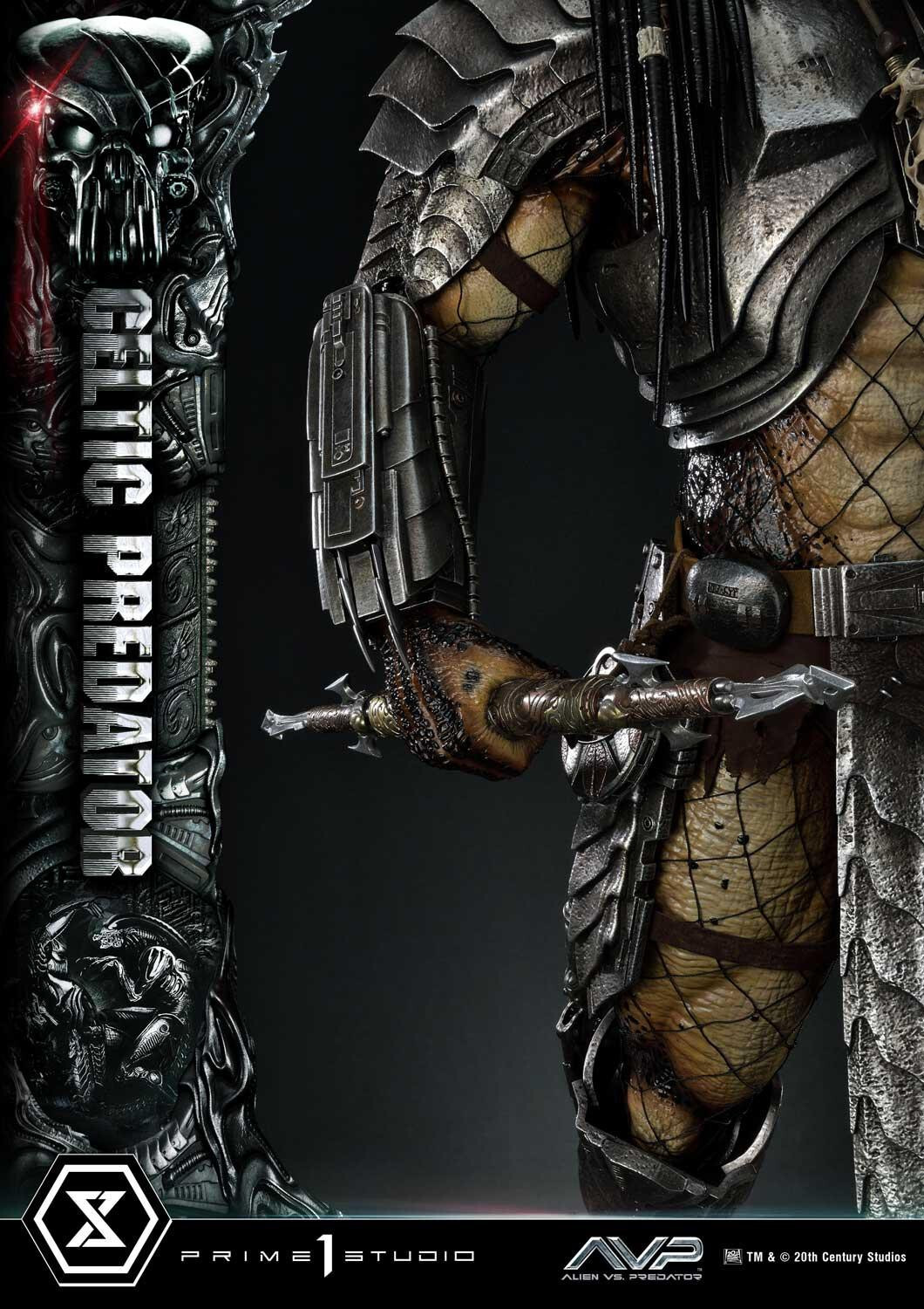 Alien Vs Predator - Celtic Predator - Museum Masterline Series  (MMPR-05) - 1/3 (Prime 1 Studio) photo 21