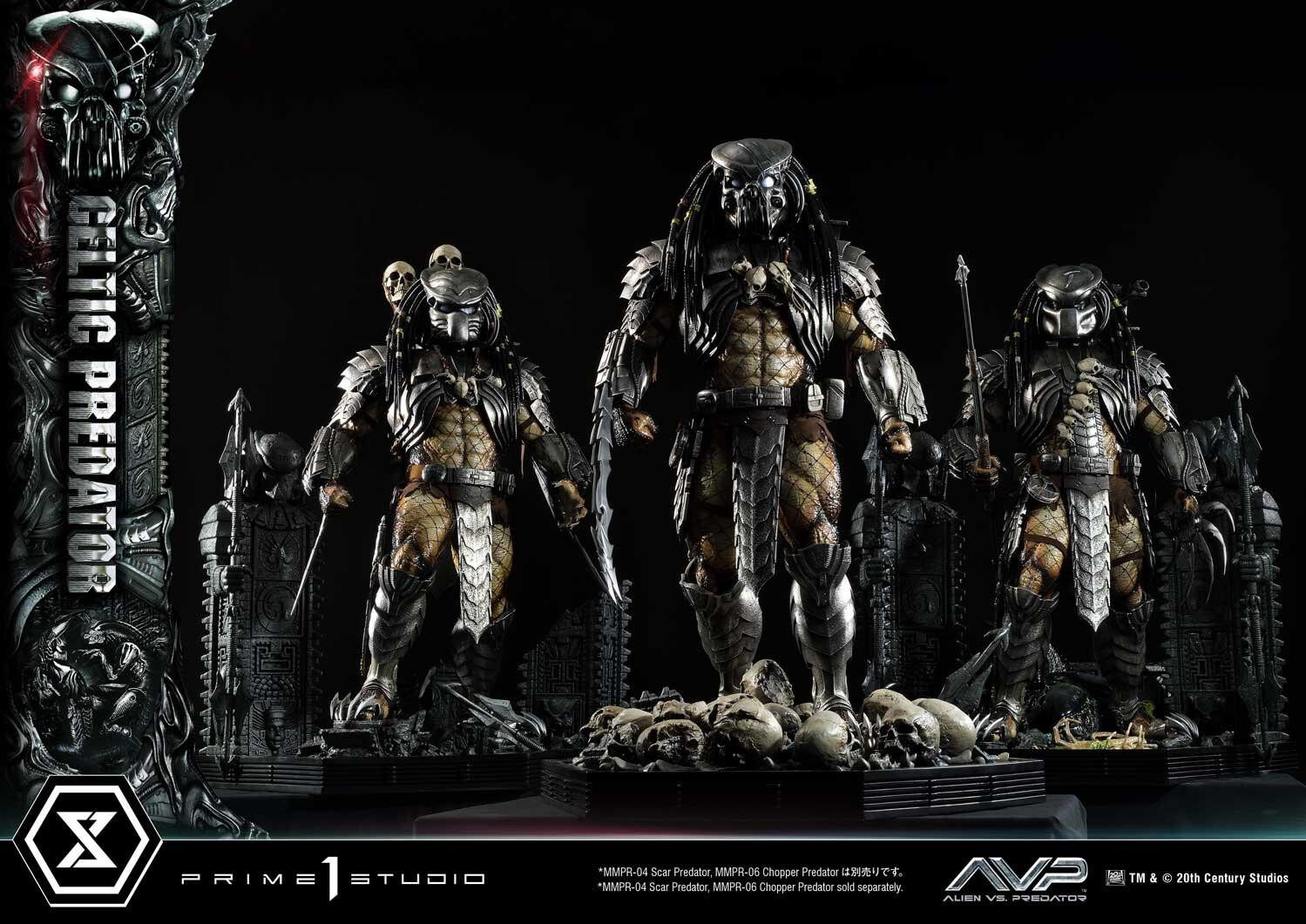 Alien Vs Predator - Celtic Predator - Museum Masterline Series  (MMPR-05) - 1/3 (Prime 1 Studio) photo 25