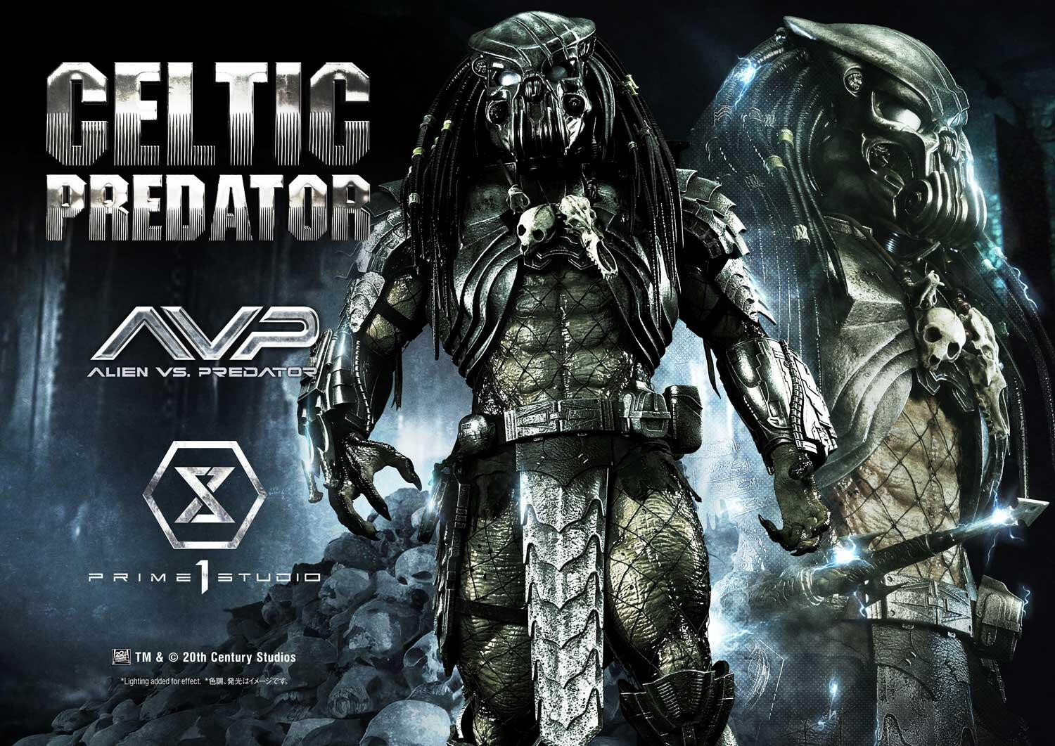 Alien Vs Predator - Celtic Predator - Museum Masterline Series  (MMPR-05) - 1/3 (Prime 1 Studio) photo 48