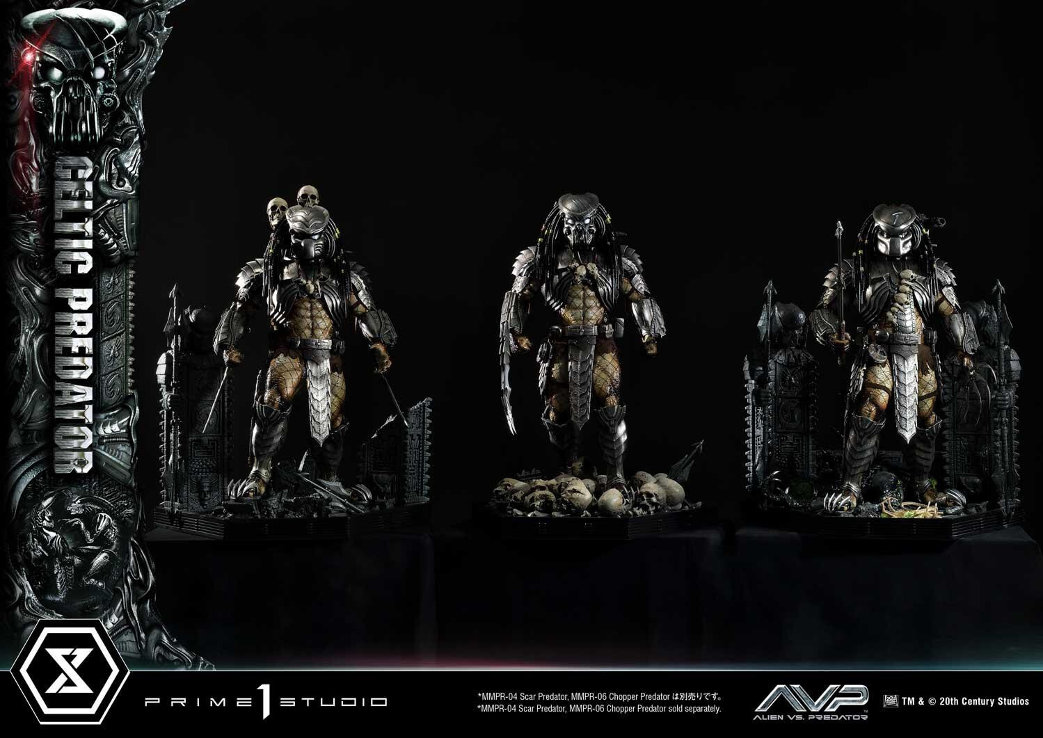 Alien Vs Predator - Celtic Predator - Museum Masterline Series  (MMPR-05) - 1/3 (Prime 1 Studio) photo 49