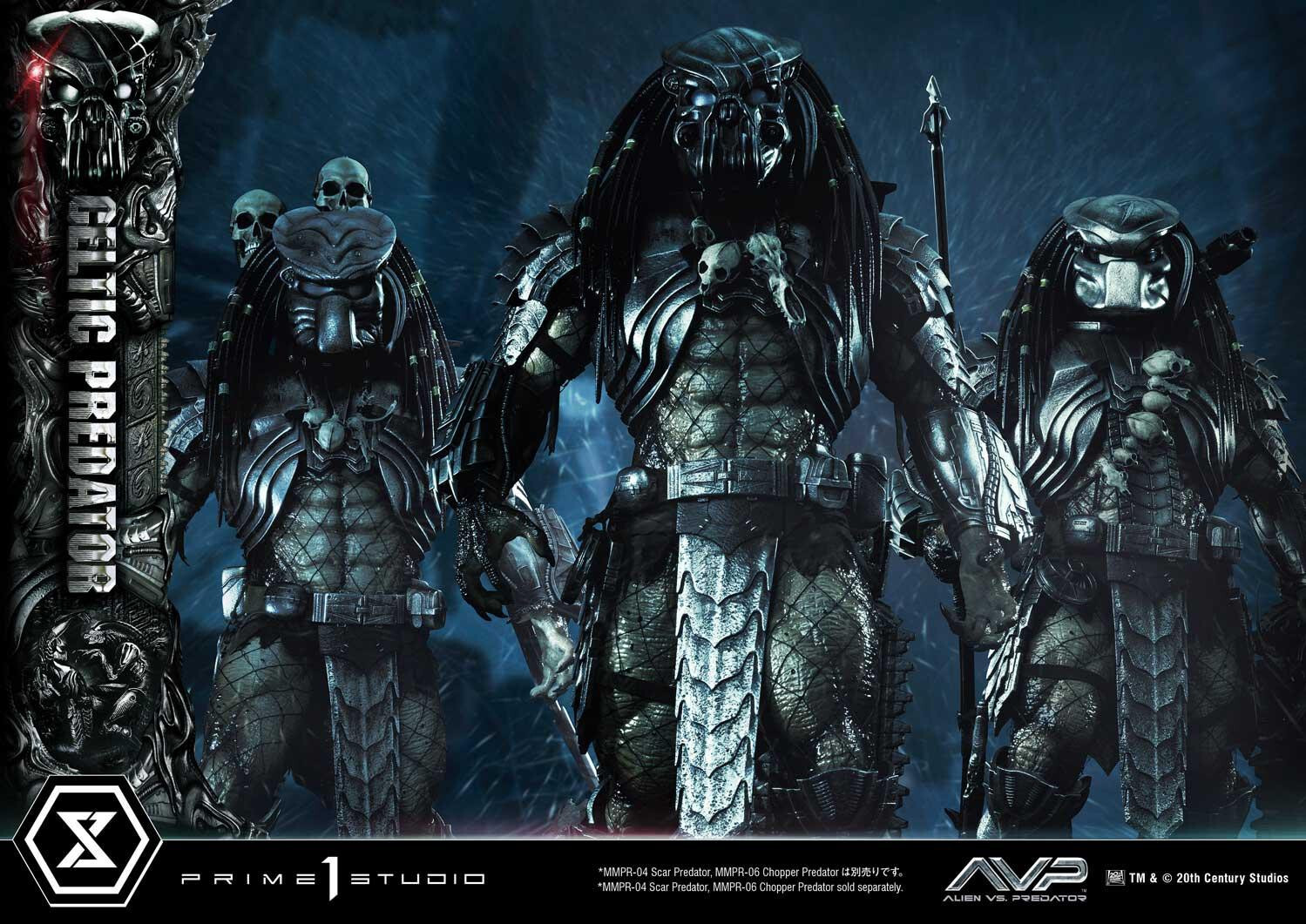 Alien Vs Predator - Celtic Predator - Museum Masterline Series  (MMPR-05) - 1/3 (Prime 1 Studio) photo 51