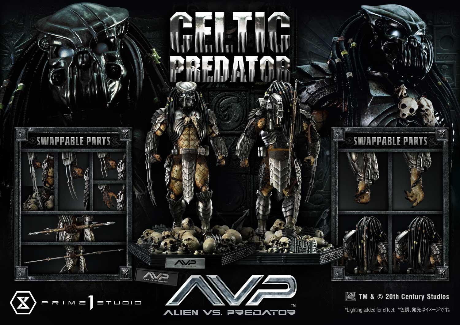 Alien Vs Predator - Celtic Predator - Museum Masterline Series  (MMPR-05) - 1/3 (Prime 1 Studio) photo 66