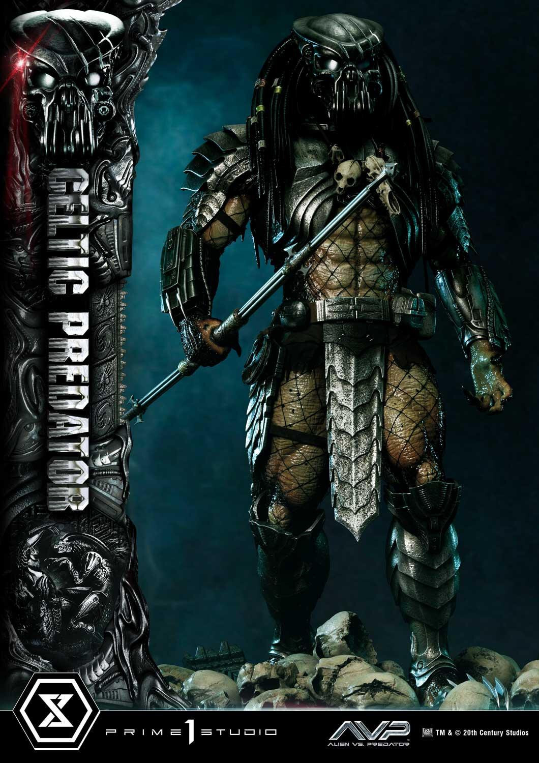 Alien Vs Predator - Celtic Predator - Museum Masterline Series  (MMPR-05) - 1/3 (Prime 1 Studio) photo 68