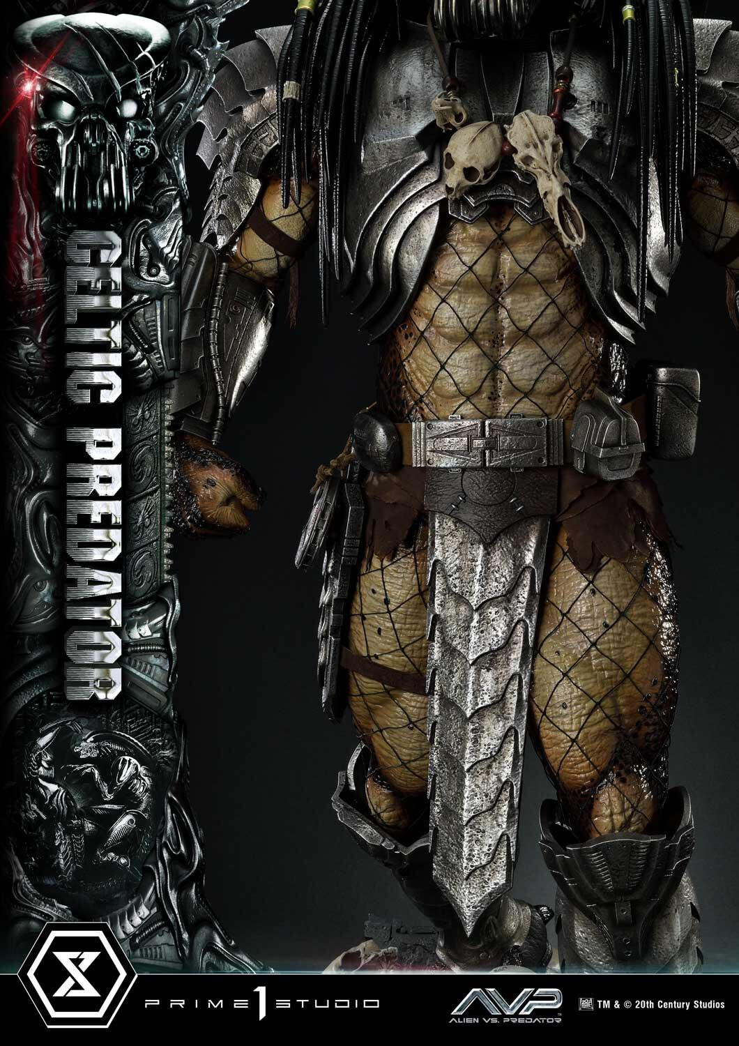 Alien Vs Predator - Celtic Predator - Museum Masterline Series  (MMPR-05) - 1/3 (Prime 1 Studio) photo 77